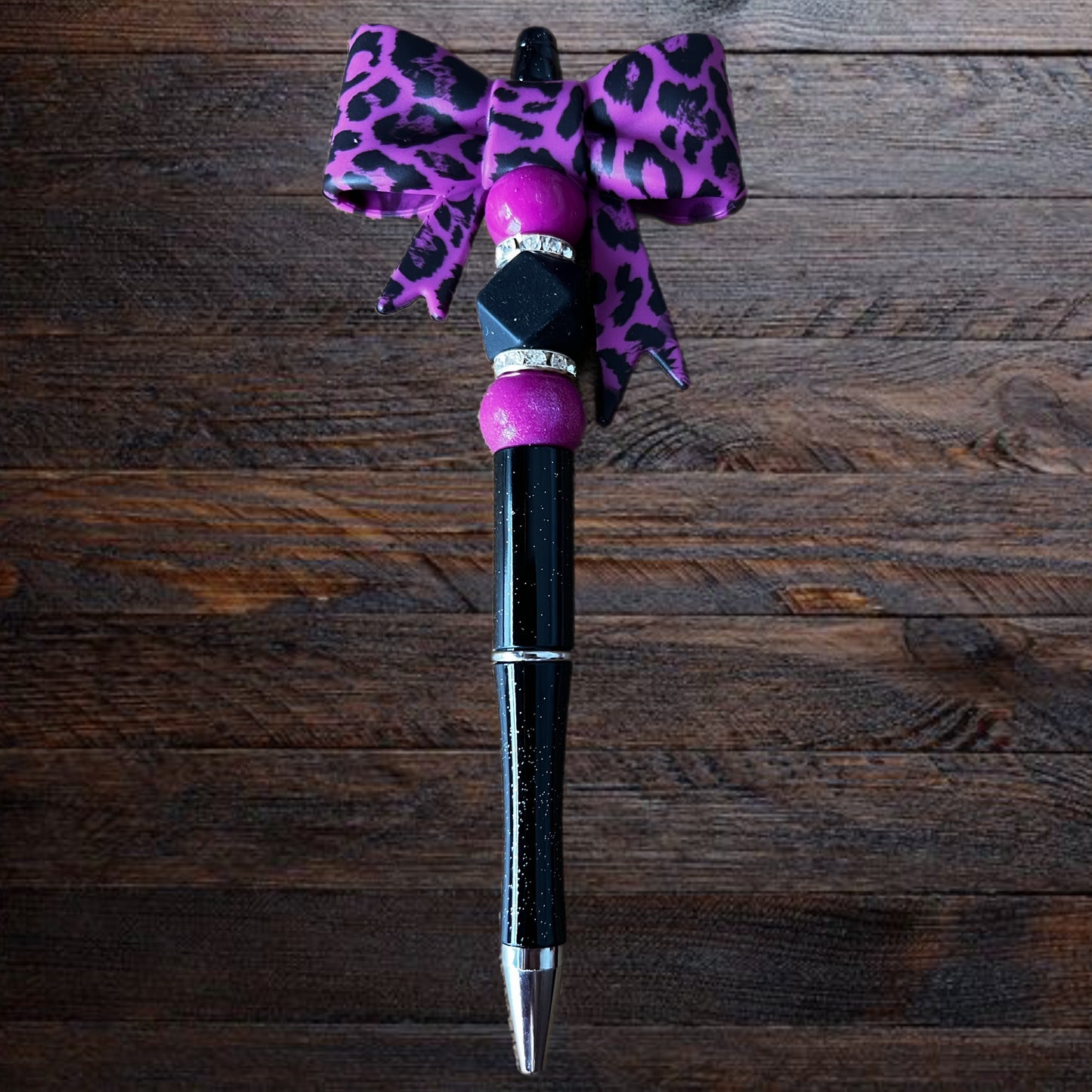 Midnight Magenta Bow