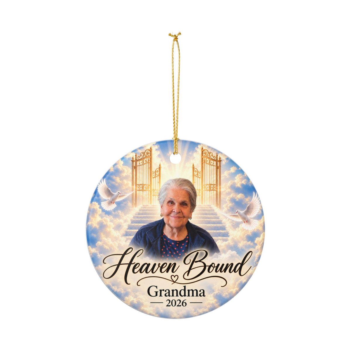 Ceramic Ornament - Grandma