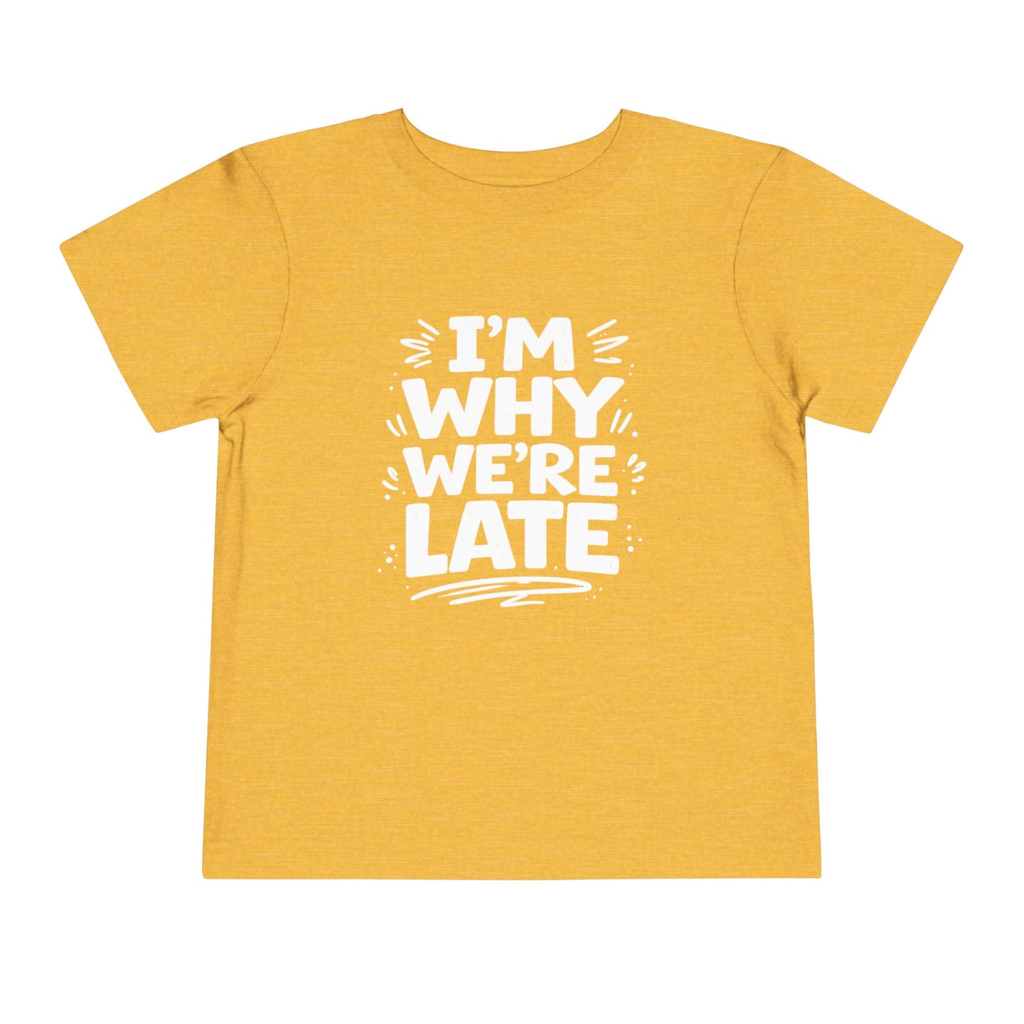I’m Why We’re Late