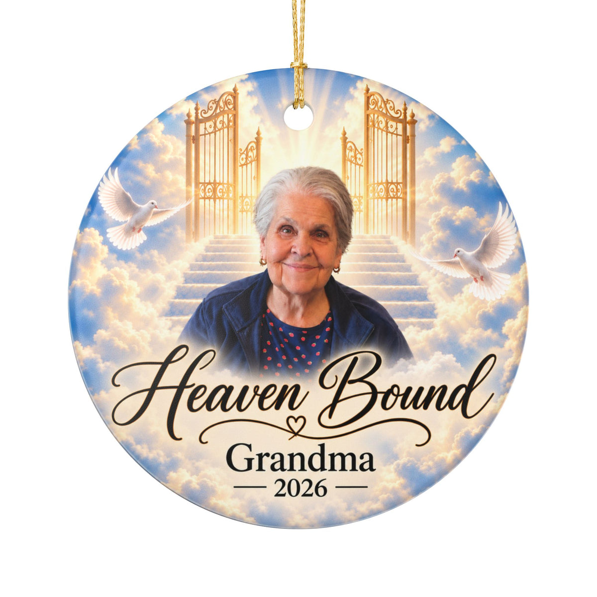 Ceramic Ornament - Grandma