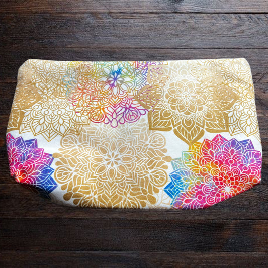 Golden Mandala Bloom