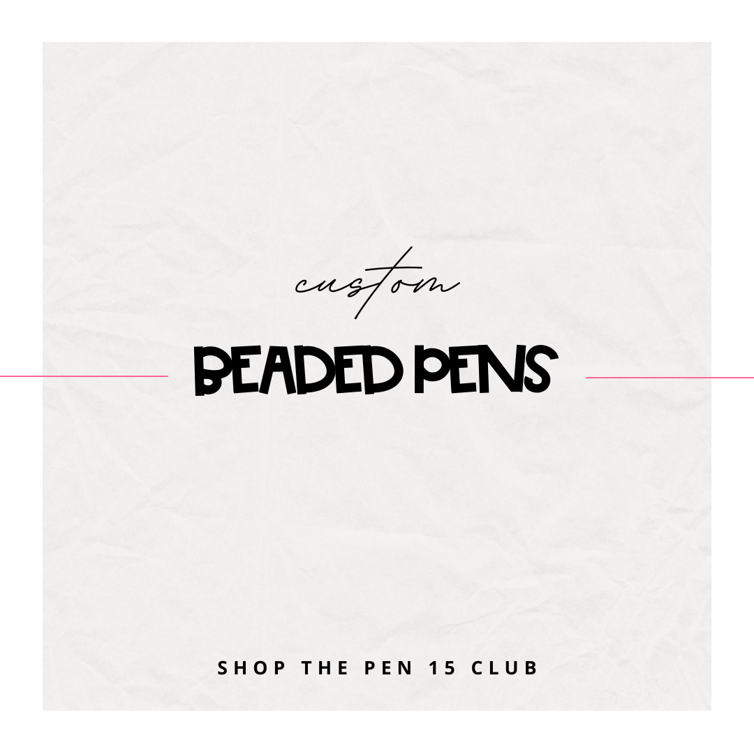 BEADED PENS
