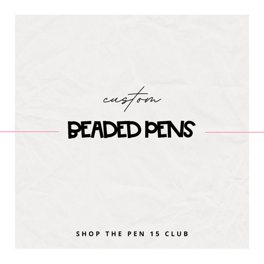 BEADED PENS
